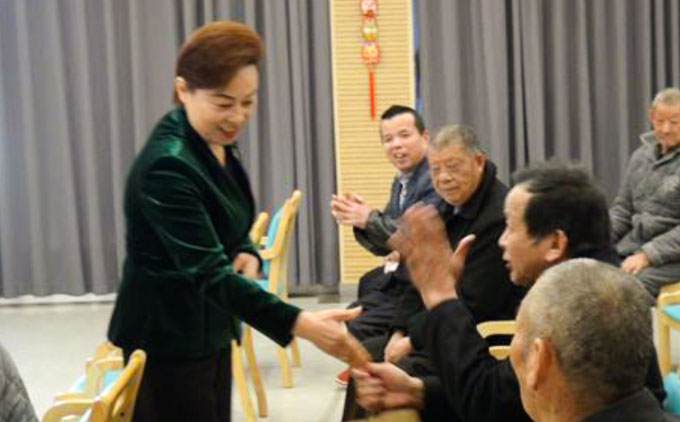 政企心系五保戶，阿爾特情暖五保人！
